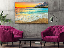 Obraz Morská pena na pláži 